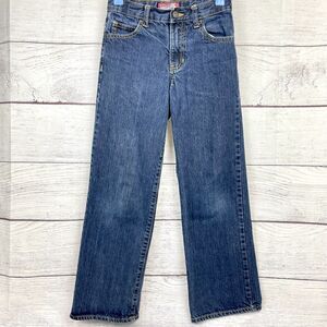 Old Navy Youth Girls Regular Blue Jeans Size 12 Slim Adjustable Waist